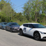 Photo of electric vehicles lined up