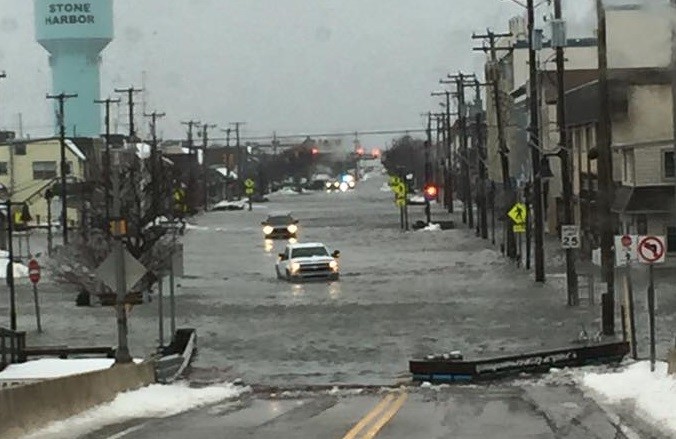 back bays flooding