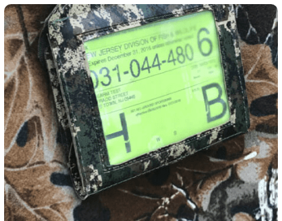 NJ Hunting License Information