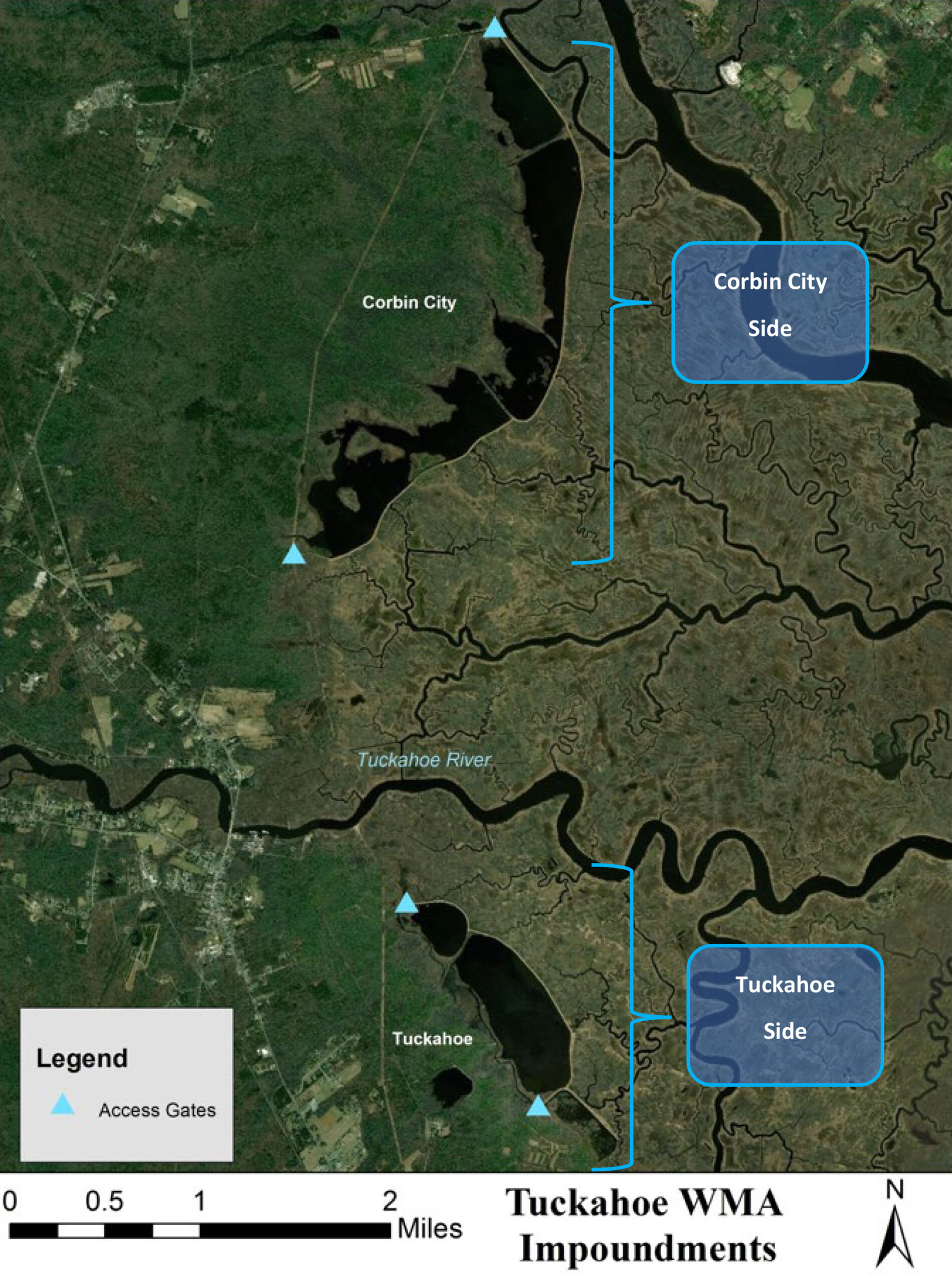 Tuckahoe Map