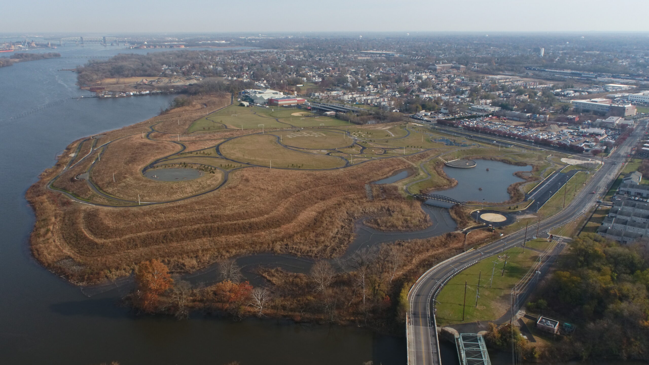 Cramer Hill overhead view