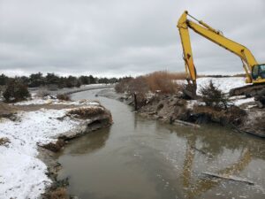 higbee-picture1 Higbee Beacg-Demolition of the existing channel crossing – February 2024