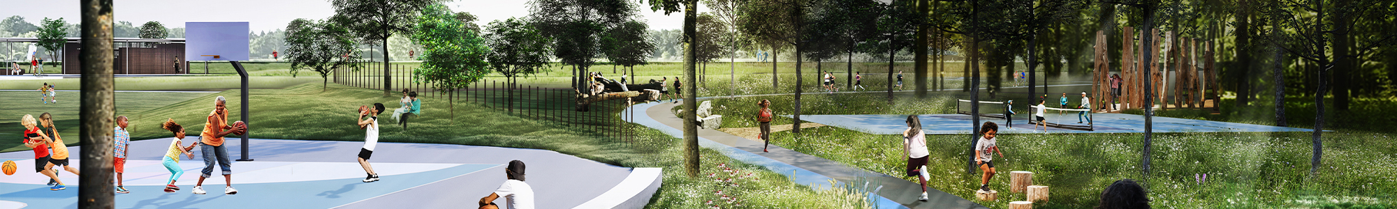 Athletics Hub Courts - Header