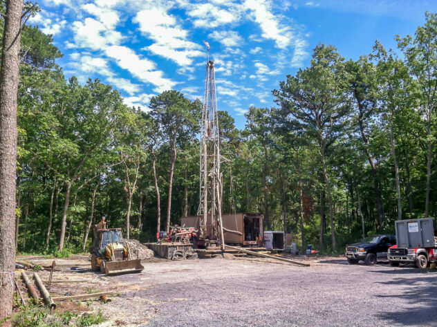 Berkeley Township Municipal Utilities Authority drilling of a drinking water well funded through the NJWB Berkeley Township Municipal Utilities Authority drilling of a drinking water well funded through the NJWB